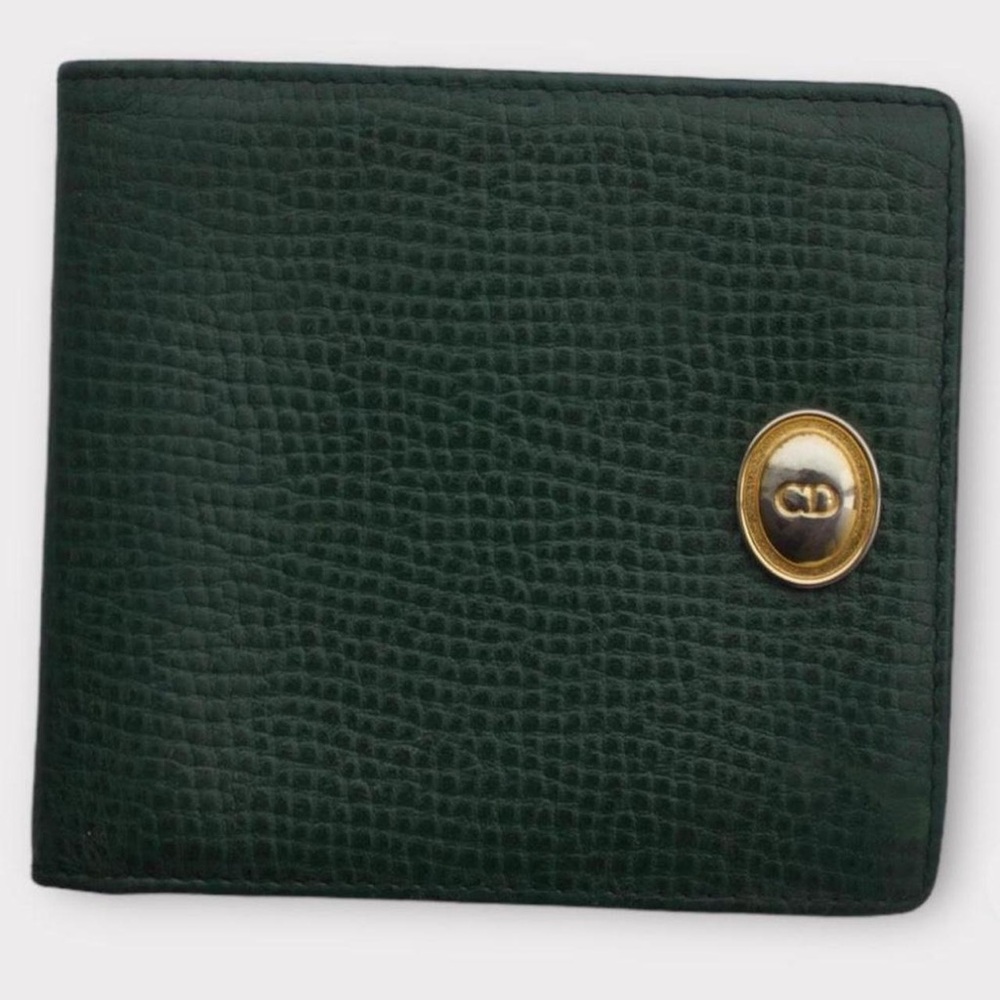 Green Grain Christian Dior Wallet